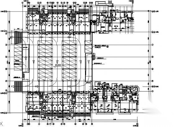 唐山某住宅小区车库建筑施工图