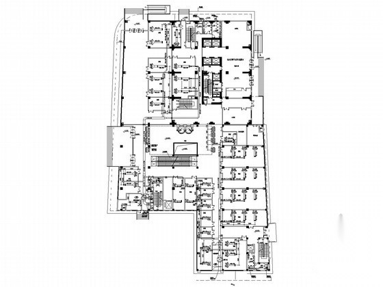 [上海]公寓式商务楼空气调节系统设计施工图 建筑暖通