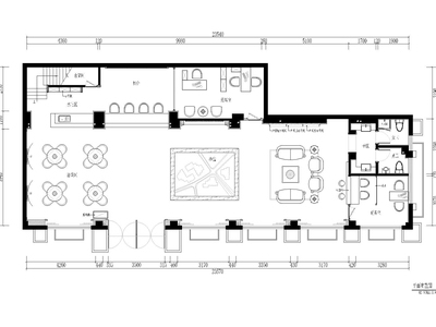 [福建]​中茵上城美域售楼部施工图+效果图