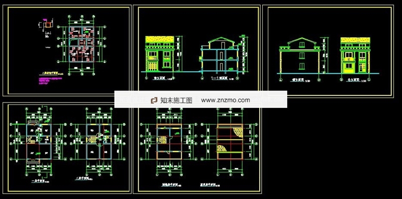 某别墅建筑结构施工图