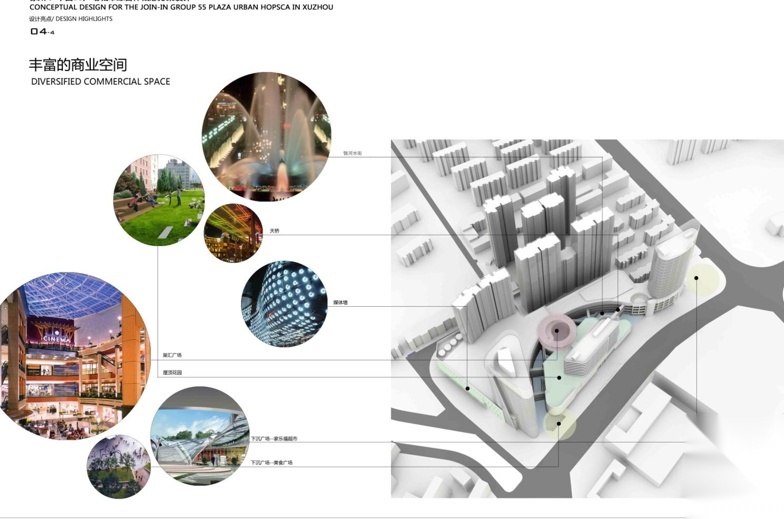 [江苏]徐州中茵广场城市综合体概念设计施工图