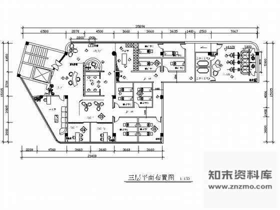 施工图四川某时尚美容美体体验中心室内装修施工图含效果