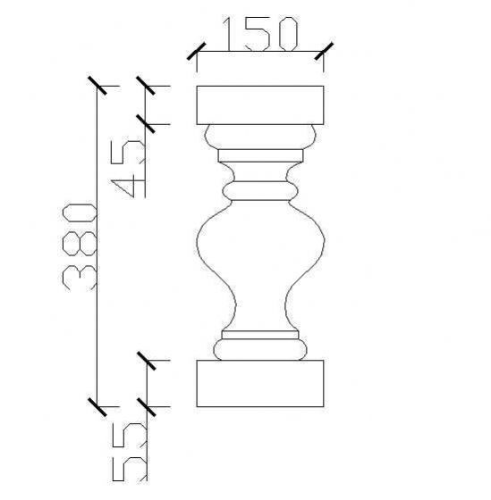 西式栏杆柱