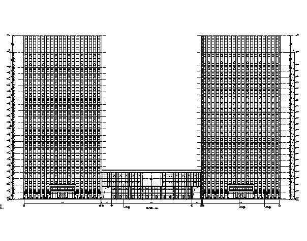 [安徽]超高层商业办公楼综合体建筑施工图（全专业图纸）