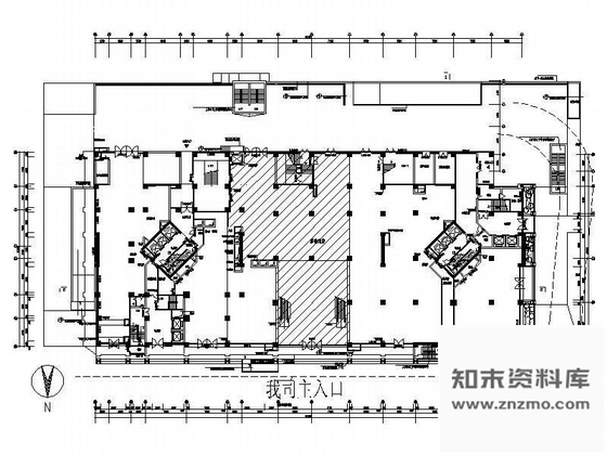 施工图苏宁电器商场室内顶地装修施工方案