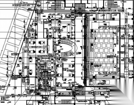 [江苏]空气源热泵及防排烟系统设计施工图 建筑暖通