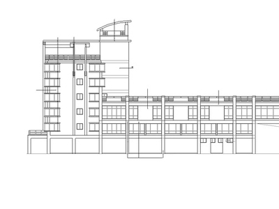 3套临城农贸市场建筑施工图（CAD文件及建筑设计说明书...