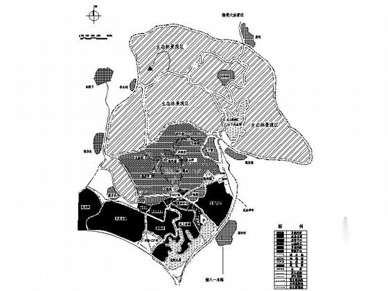 [金华]某国家风景名胜区详细规划图