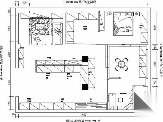 [许昌]某整体定制家具专卖店内装修图