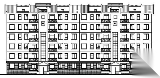 某六层住宅楼建筑施工图