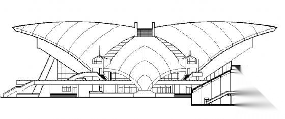 某体育馆建筑施工图