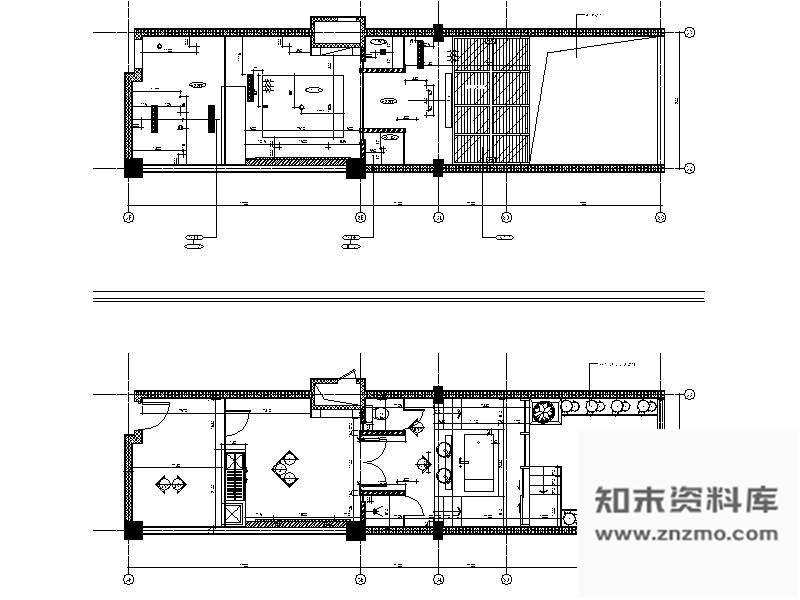 图块/节点某酒店S-1型客房立面图