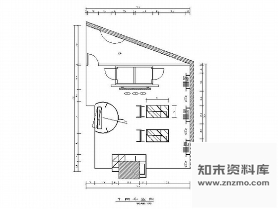 施工图南京两套现代简约风格百货服装专卖店装修施工图