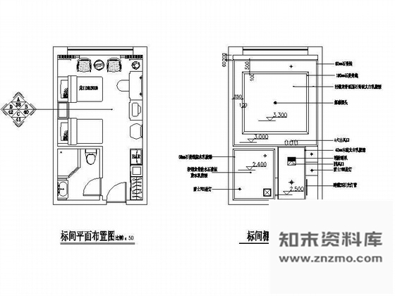 休闲酒店标准间装修图