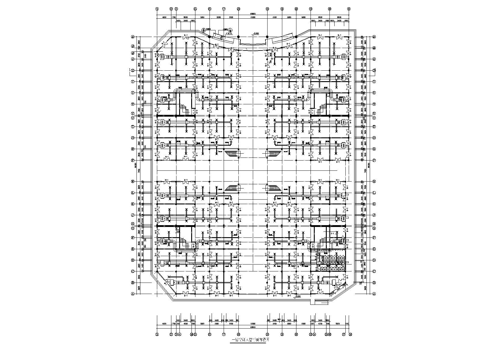 某2万平商场中央空调施工图 建筑暖通