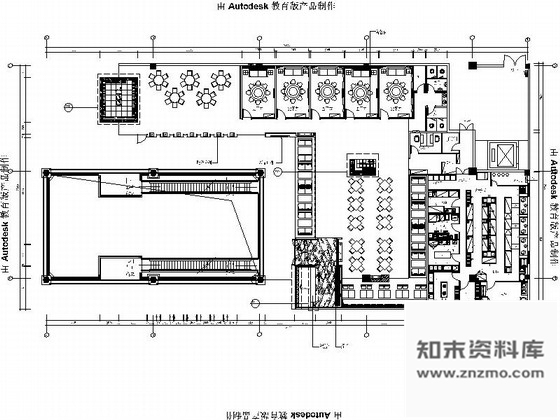 施工图福建欧式混搭特色餐厅室内施工图含效果图