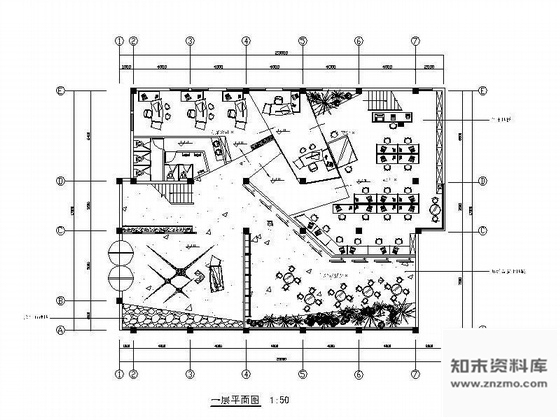 施工图三层办公楼设计方案图