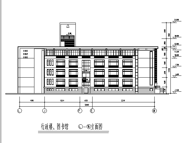 [广东]中学行政楼教学楼及公寓设计文本+全套施工图(华...