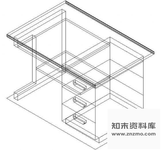 图块/节点办公家具CAD模型18