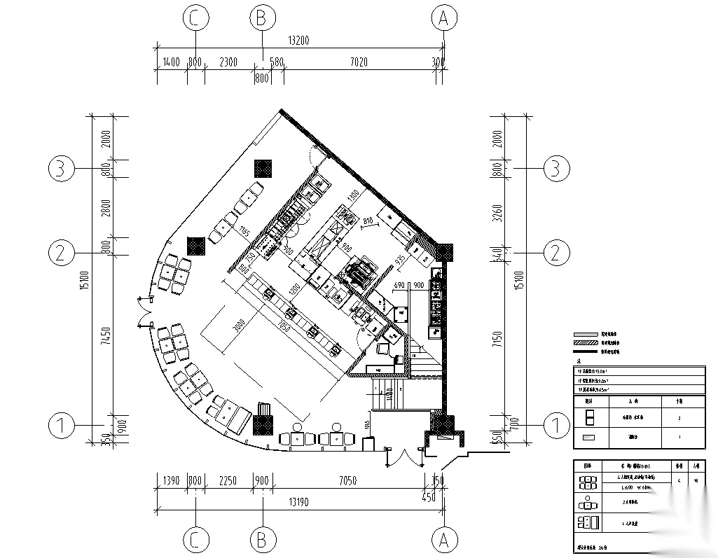 汉堡王成都银泰店施工图&预算&结算&设计相关