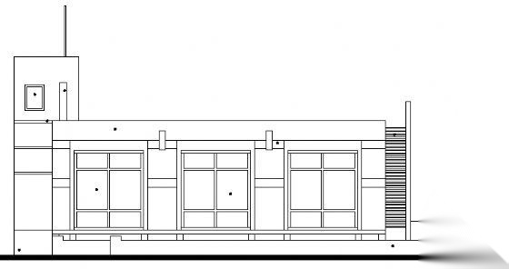 某售楼部建筑施工图