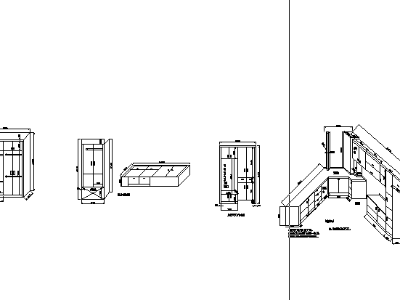 定制家具三维图