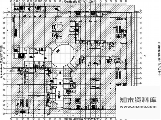 施工图青岛知名广场步行商业街商场室内竣工图