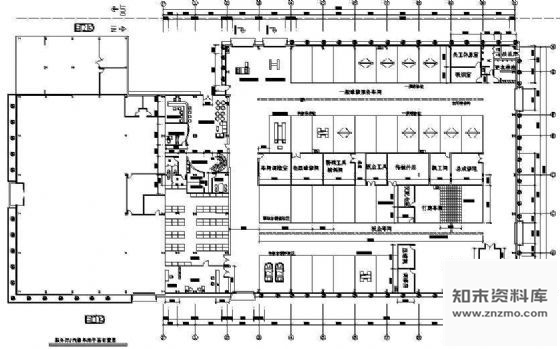 施工图某汽车贸易公司装修图