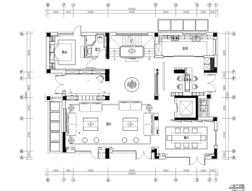 [北京]亿城燕西华府42#合院别墅施工图