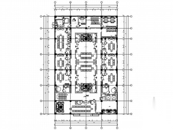 [北京]高档俄罗斯风格西餐厅装修施工图（含效果方案）