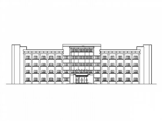 某医院总体规划及建筑设计方案CAD图