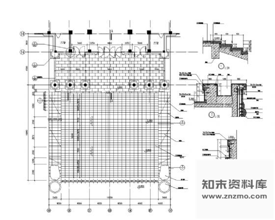 图块/节点某办公楼入口详图