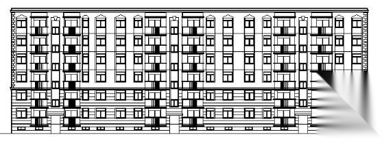 六层住宅楼方案设计