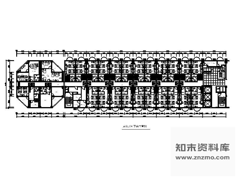 施工图某西餐酒廊客房部装修图(含效果)