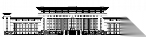 某六层指挥中心建筑方案图