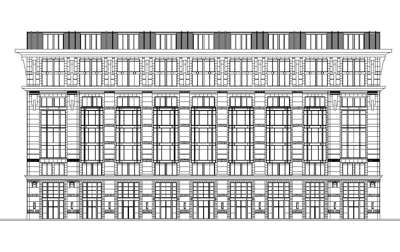 [北京]金融街E9项目政府公建办公楼建筑施工图设计（C...