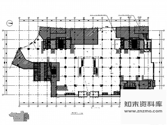 施工图山东知名设计院现代风格商场百货空间室内CAD施工图精品！