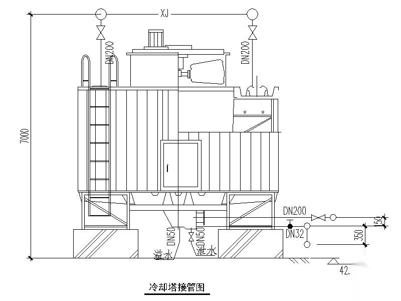 冷却塔详图CAD版本