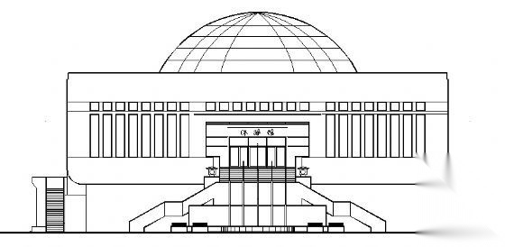 某二层体操馆建筑施工图