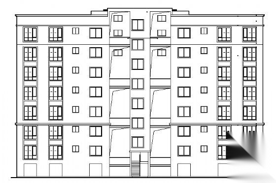 某七层住宅楼建筑施工图