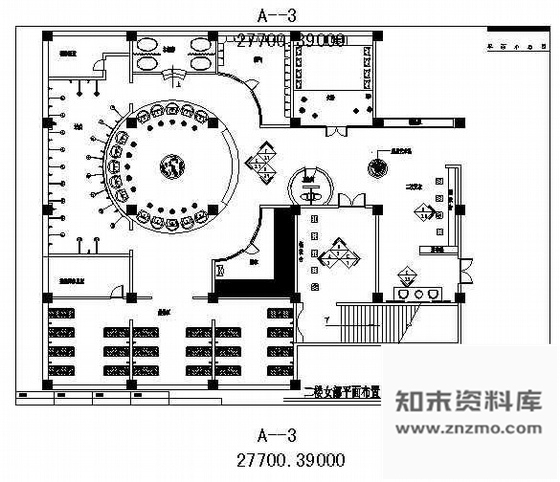 施工图休闲酒店装修设计施工图C