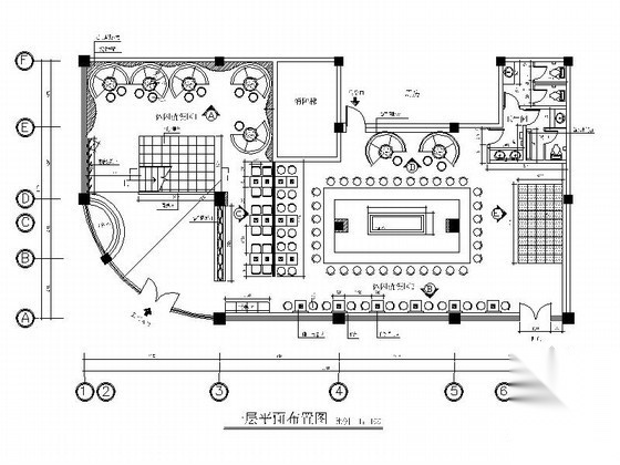 [上海]西餐厅室内装修图