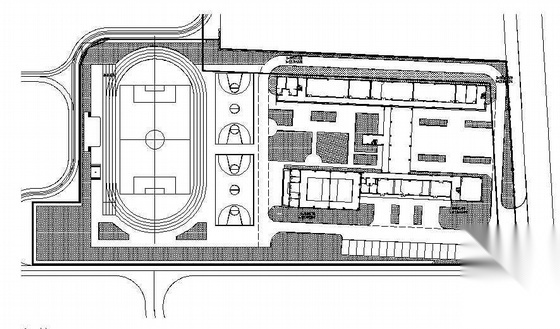某小学校园景观图纸