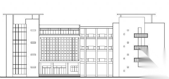 某学校教学楼建筑方案