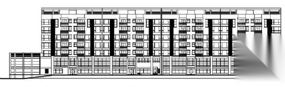 某六层商住综合住宅楼建筑施工图