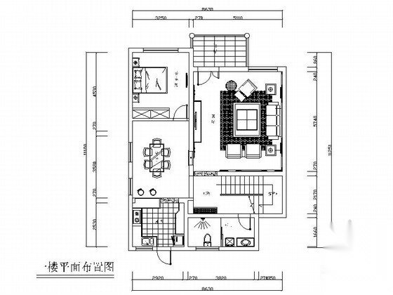 某三层经济型别墅室内装修图（含效果）