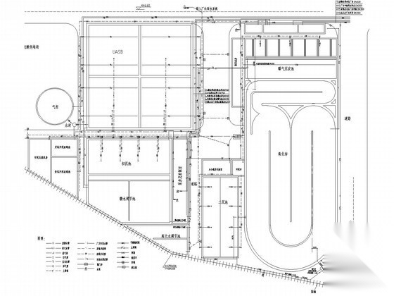 [山西]30000吨每年柠檬酸盐工程废水治理项目图纸（UASB...