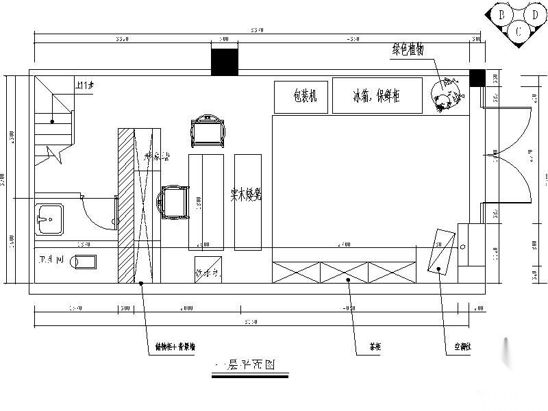 某茶叶专卖店装修图