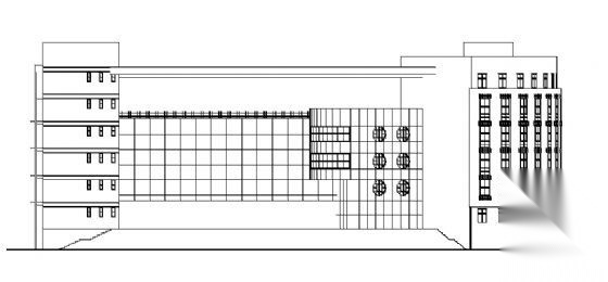 桃溪中学某六层综合楼建筑施工图