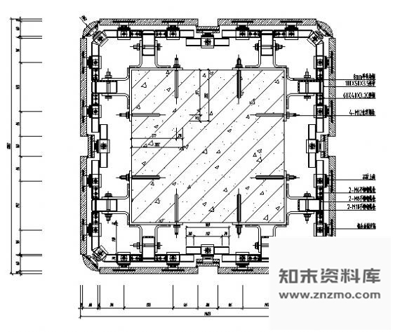 图块/节点石材柱节点图2